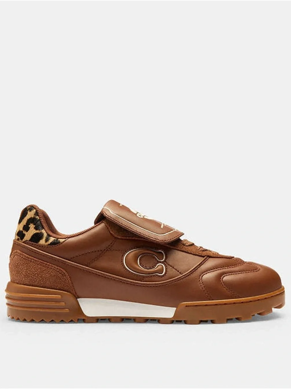 Coach leather suede